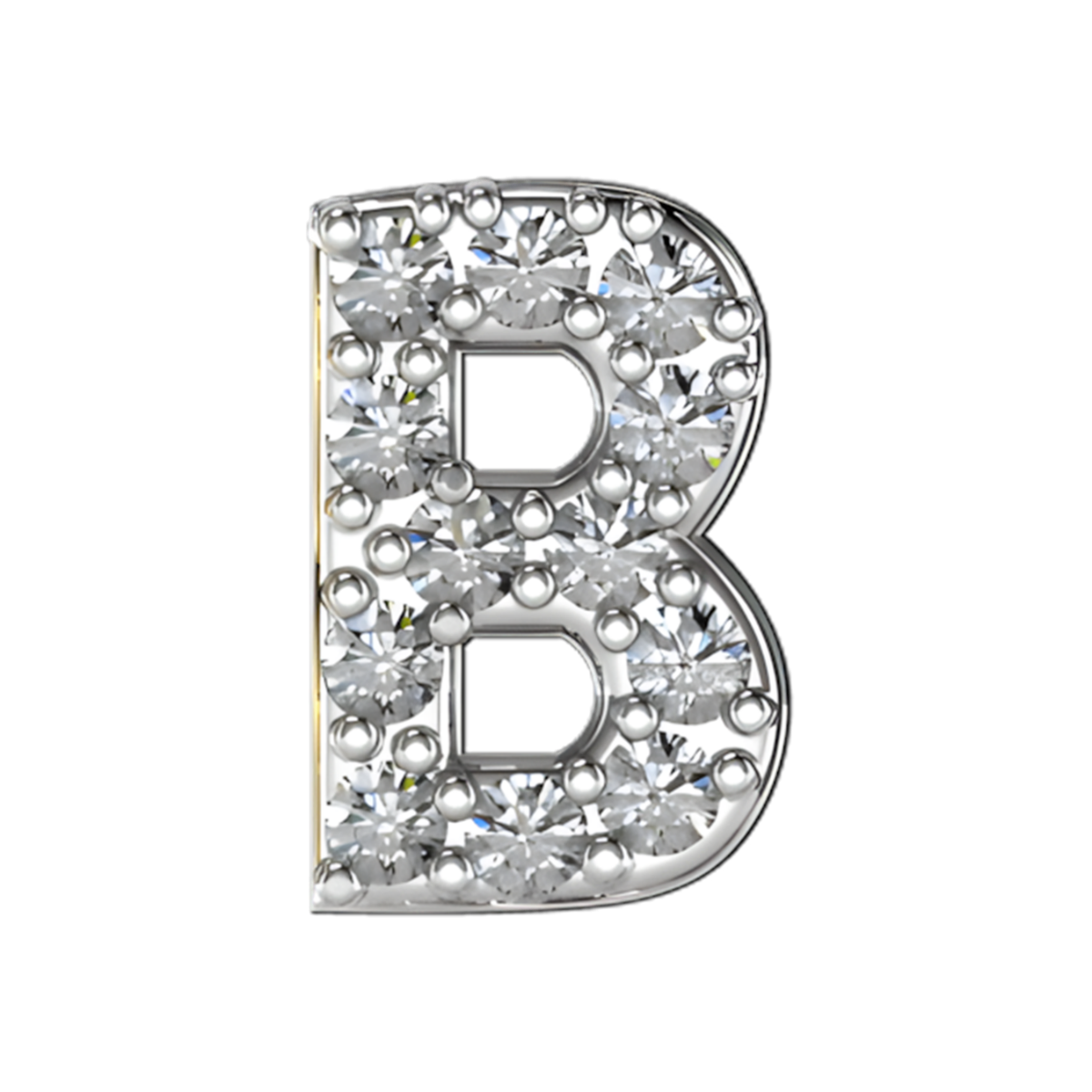 Charm B zirconium silver