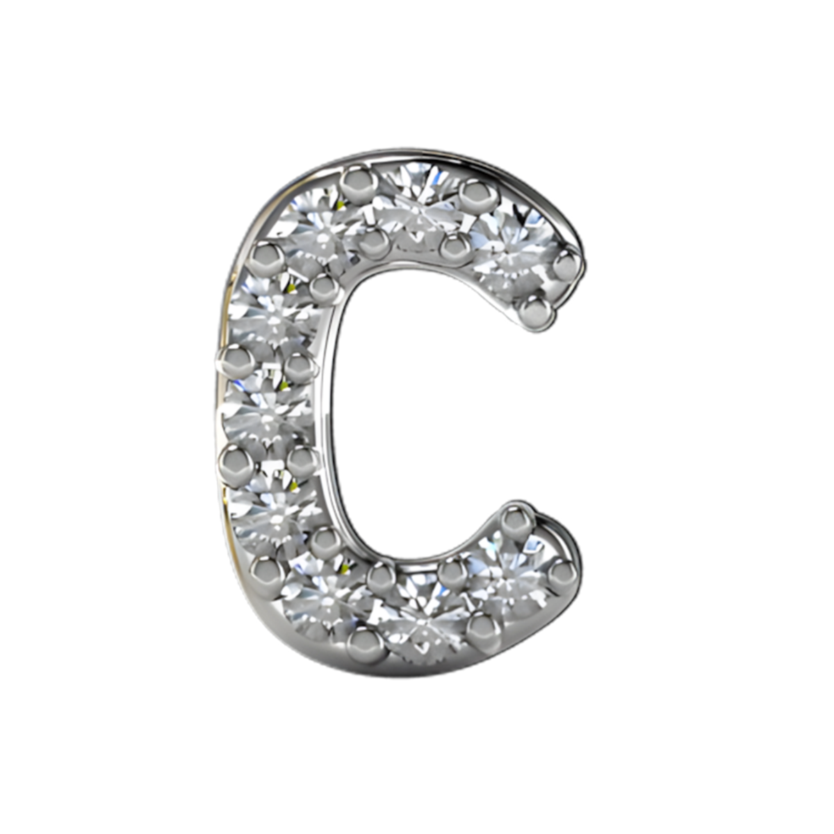 Charm C zirconium silver