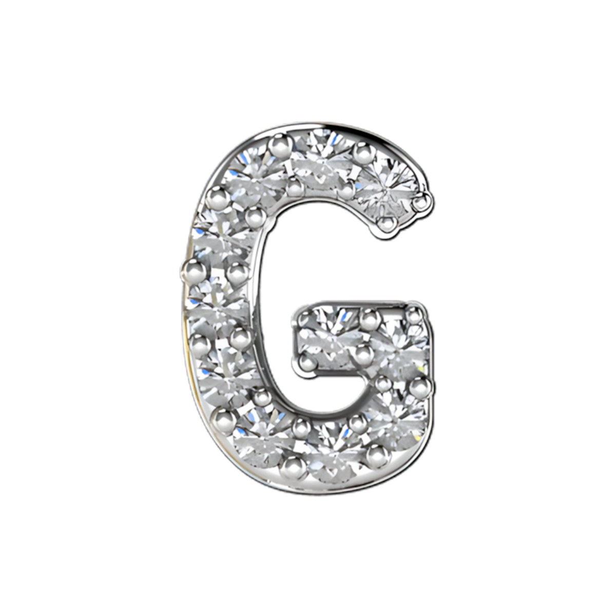 Charm G zirconium silver