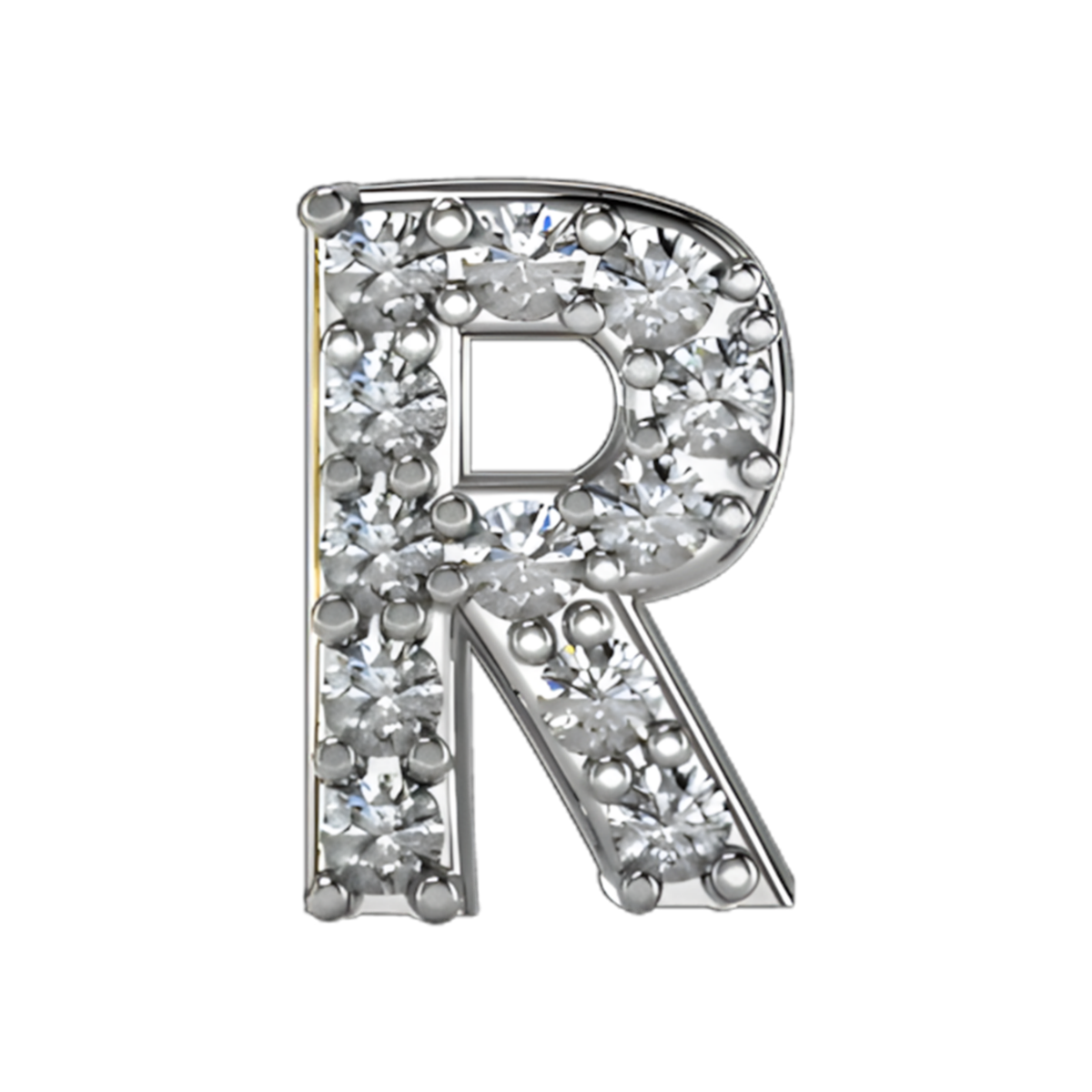 Charm R zirconium silver