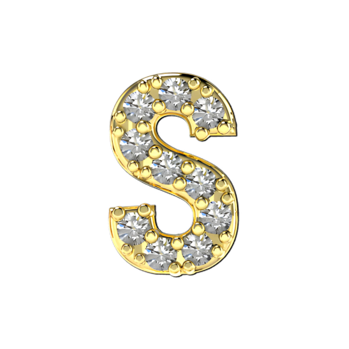 Charm S zirconium Gold