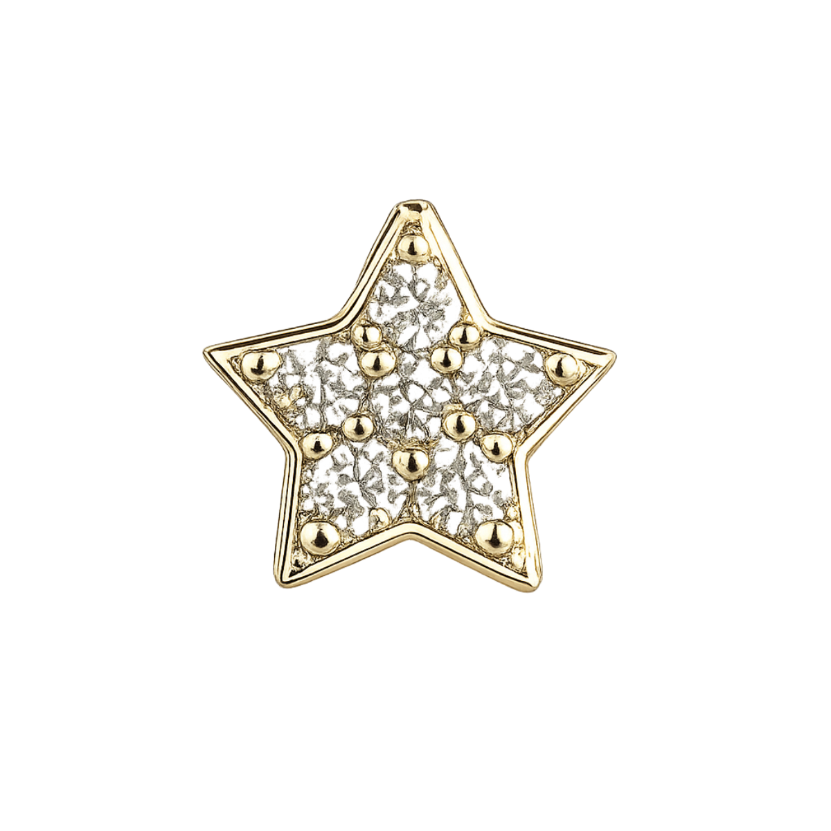 Charm ETOILE MINI zirconium gold