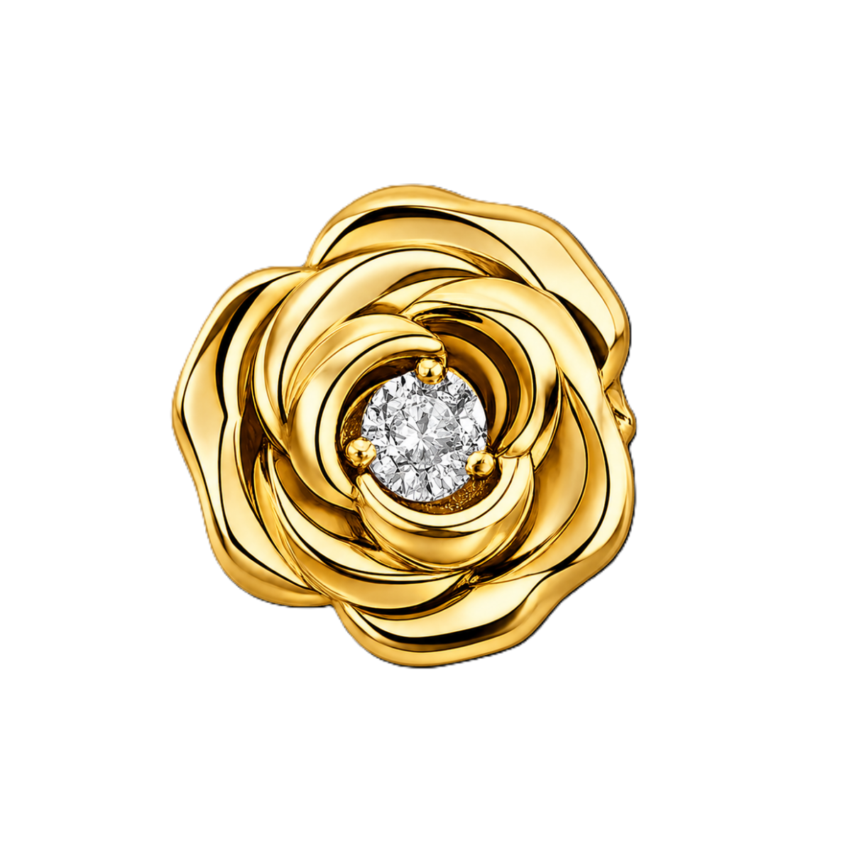 Charm ROSE et zirconium gold