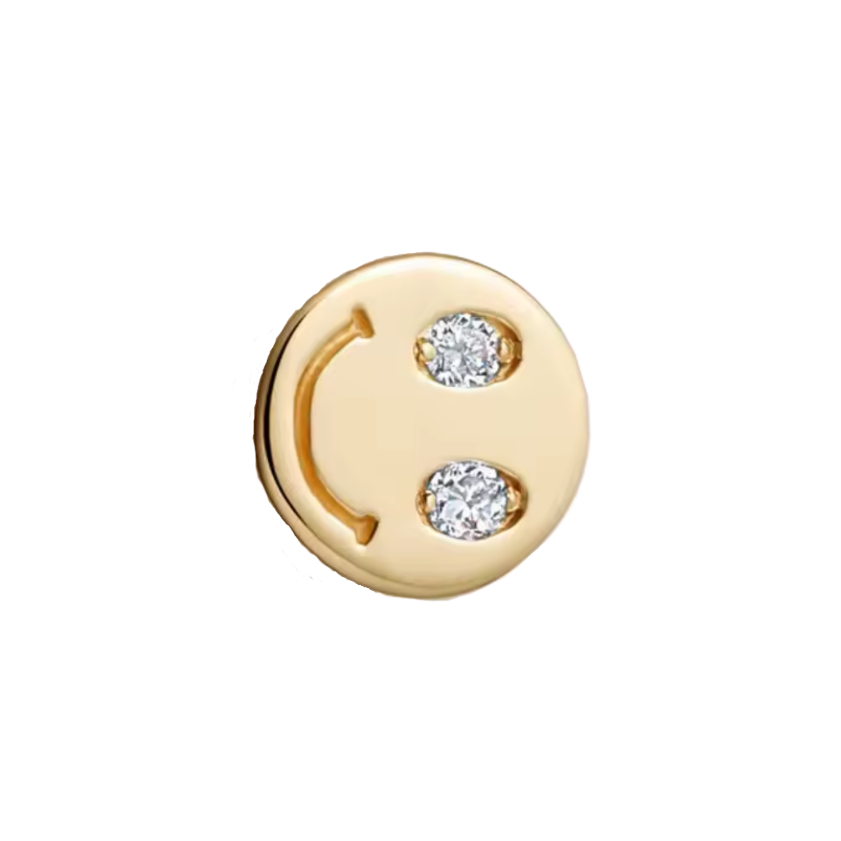 Charm SMILEY Acmé zirconium gold