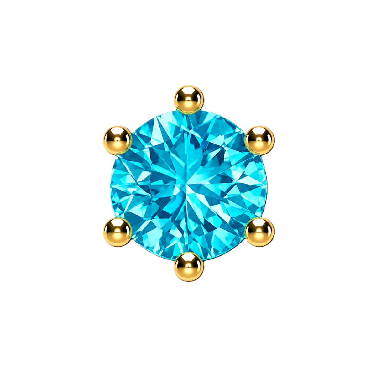 Charm TURQUOISE gold