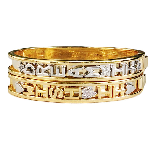 "WISH IT" Opening Bangle