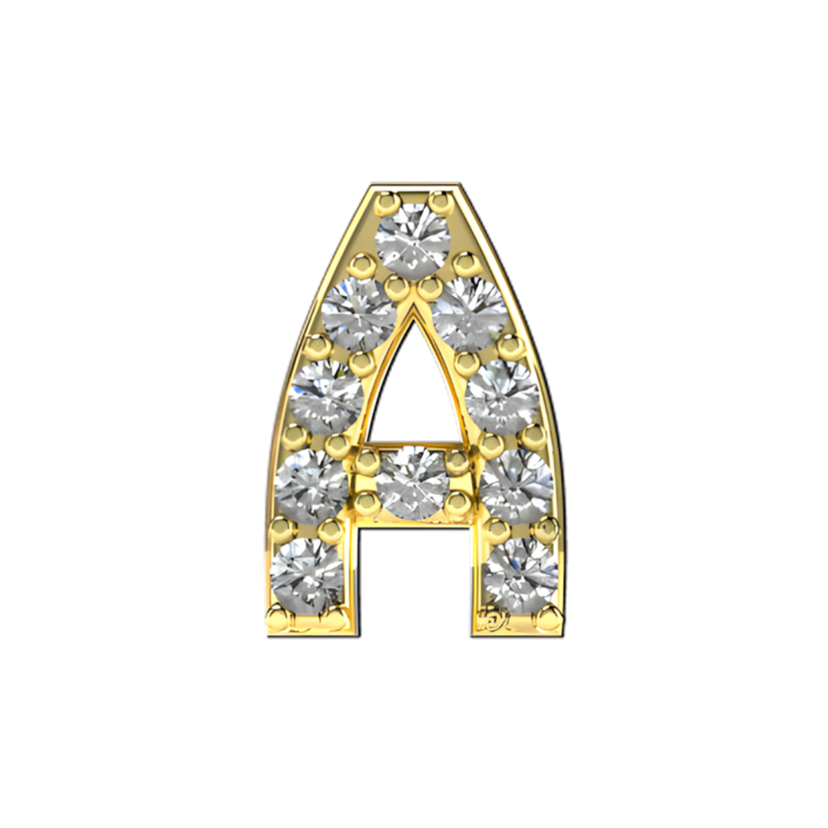Charm A zirconium gold