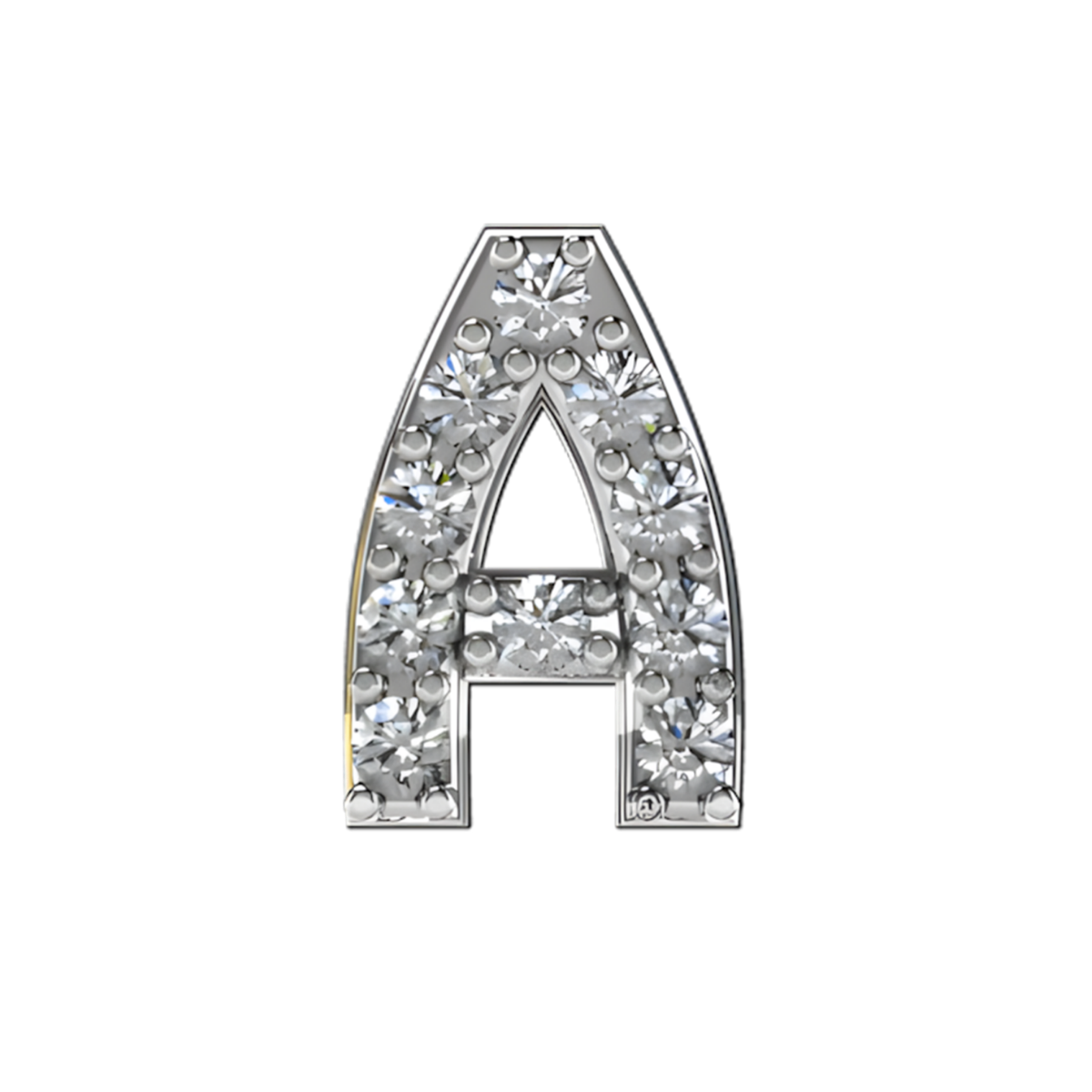 Charm A zirconium silver