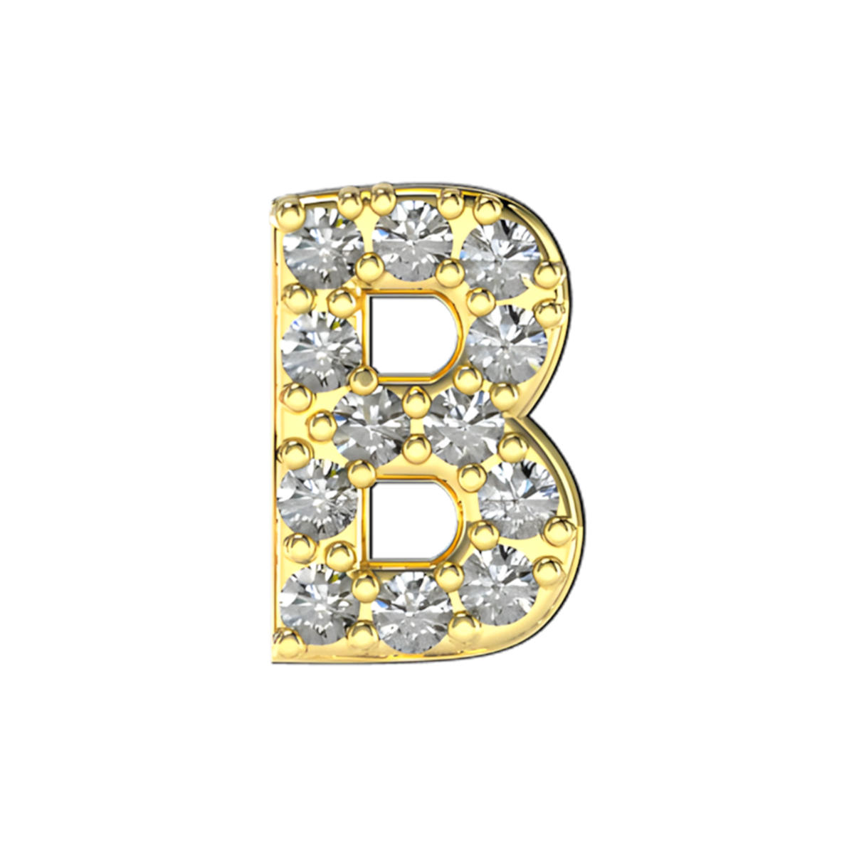 Charm B zirconium gold