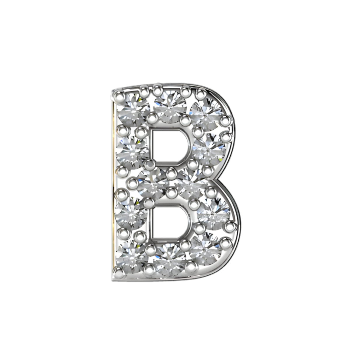 Charm B zirconium silver