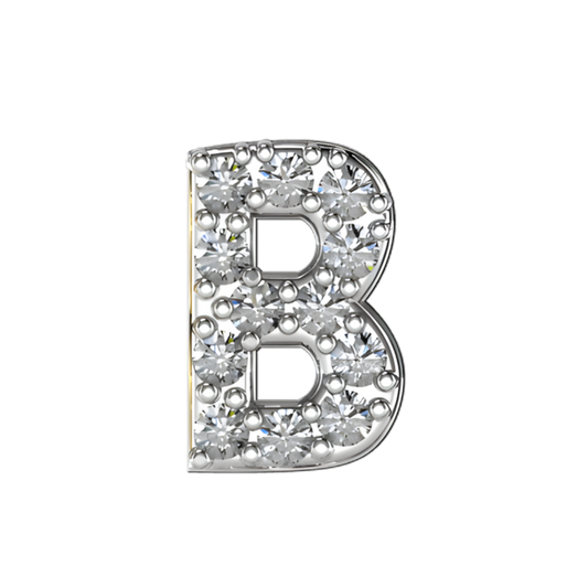 Charm B zirconium silver