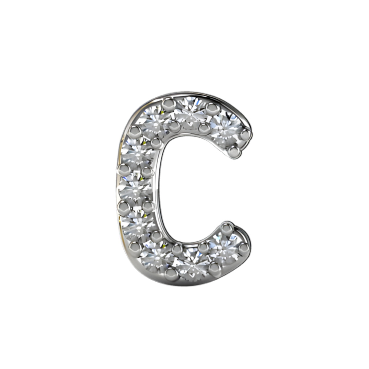 Charm C zirconium silver