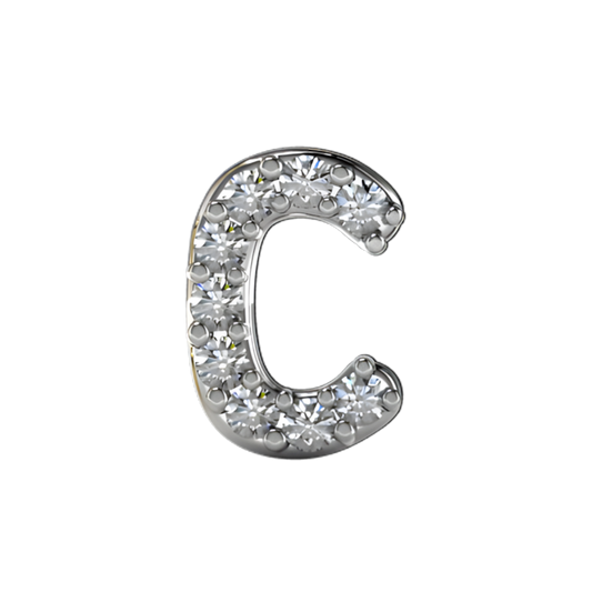 Charm C zirconium silver