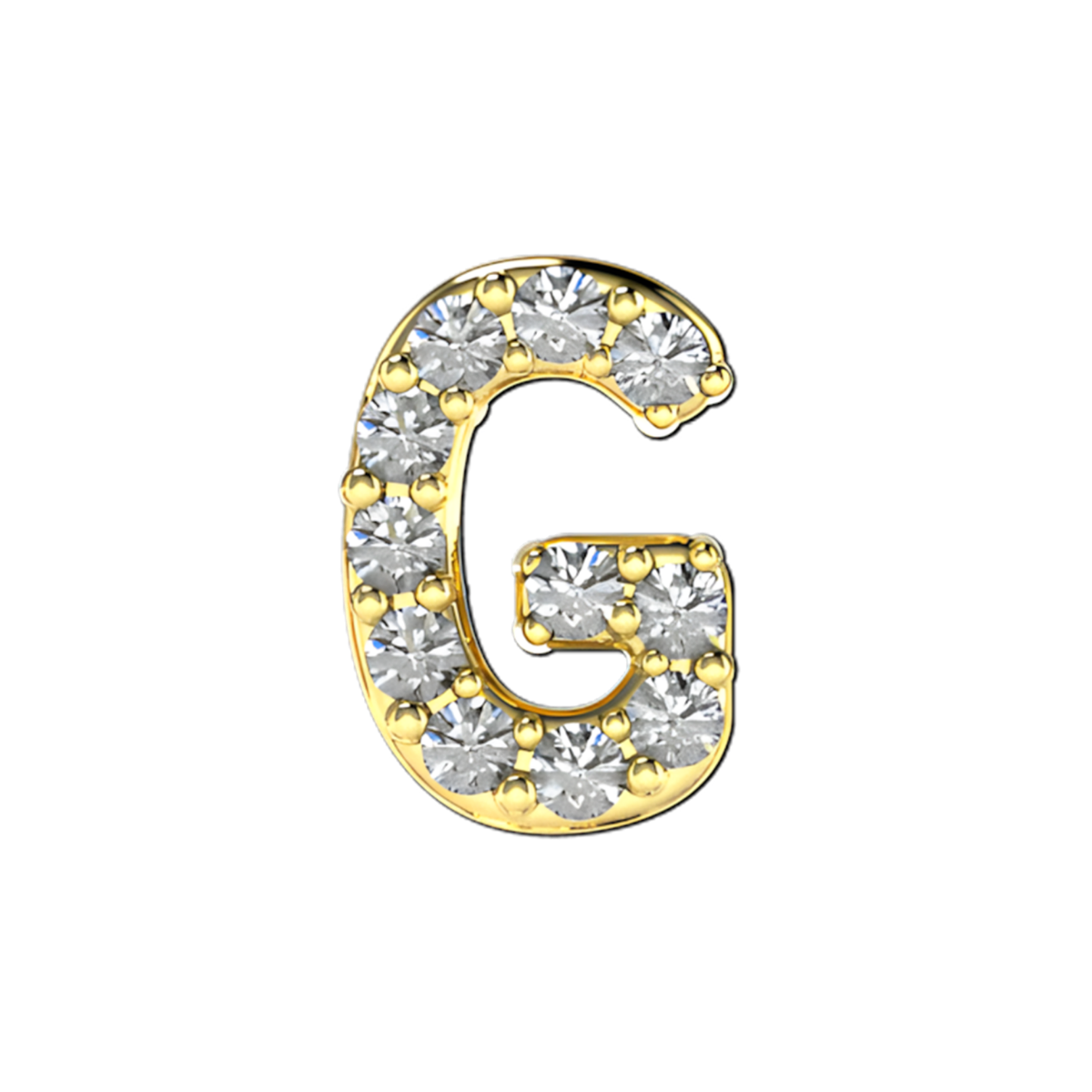Charm G zirconium Gold