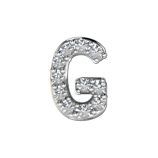 Zirconium silver charm G