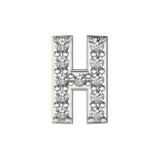 Zirconium Silver Charm H