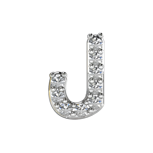 Charm J zirconium silver