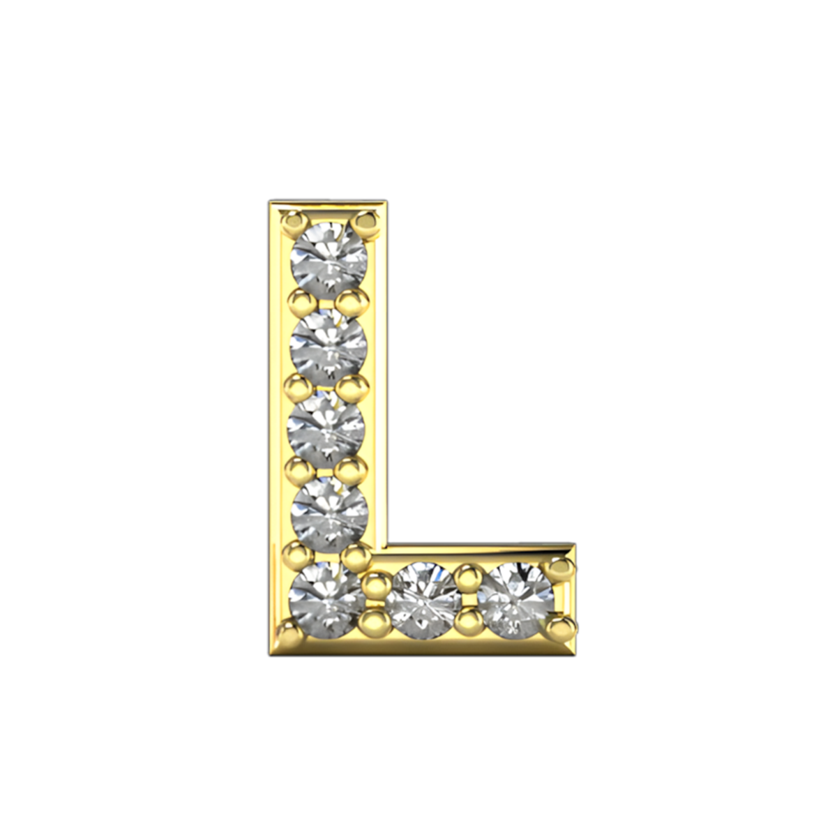 Charm L zirconium Gold