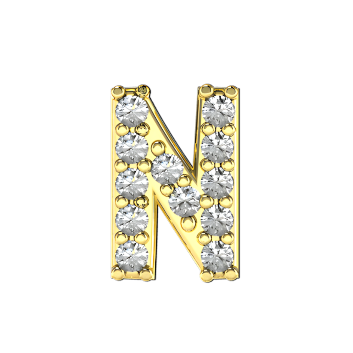Charm N zirconium Gold