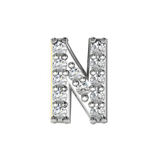 Charm N zirconium silver