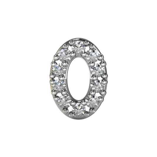 Charm Zirconia Silver