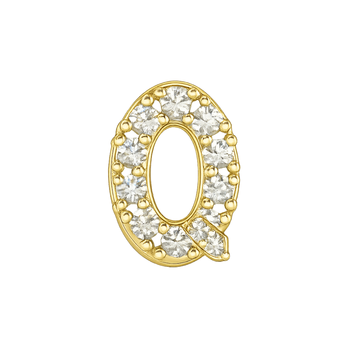 Charm Q zirconium Gold