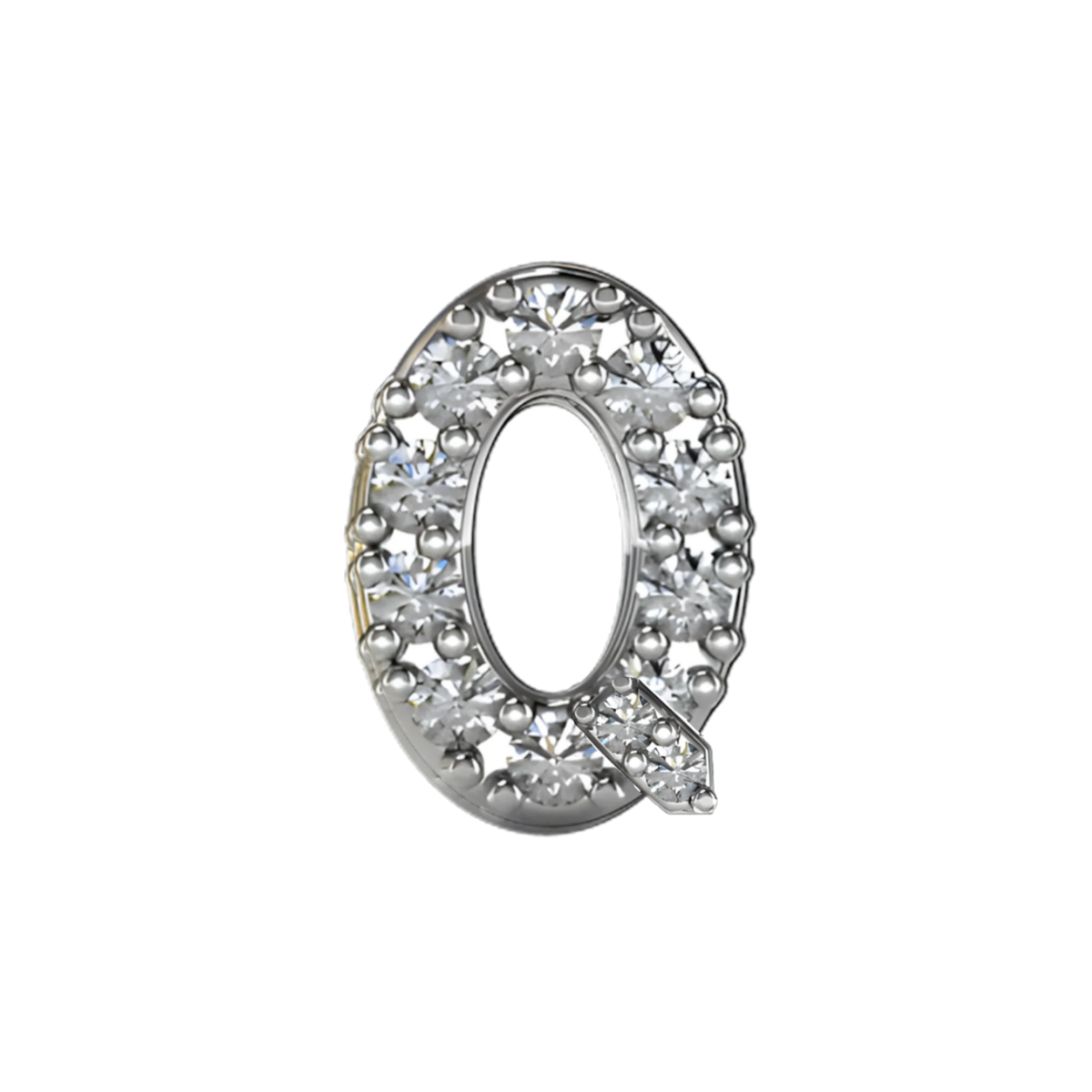 Charm Q zirconium silver