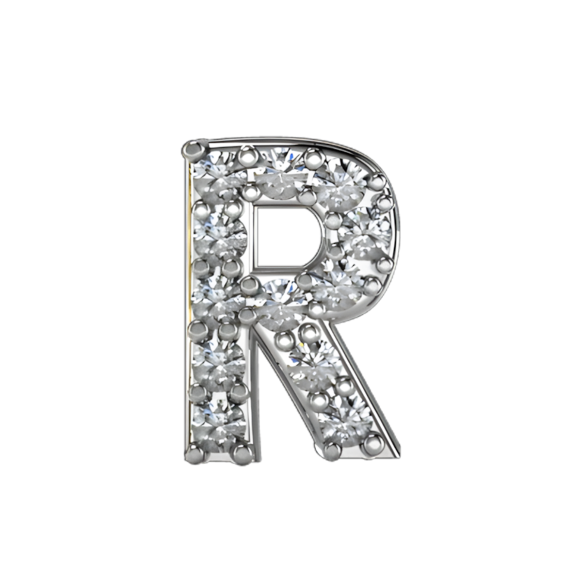 Charm R zirconium silver