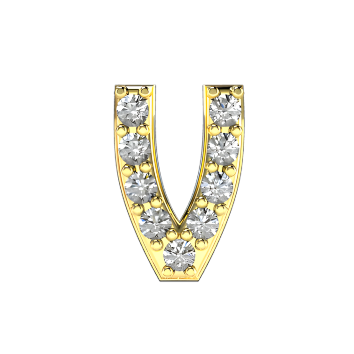 Charm V zirconium Gold