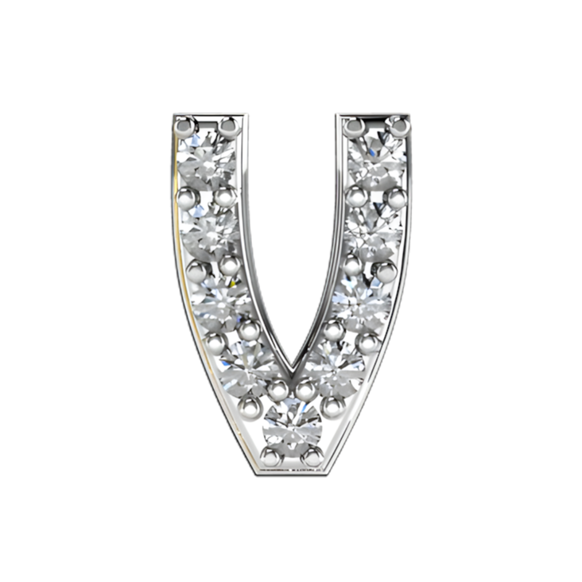 Charm V zirconium silver