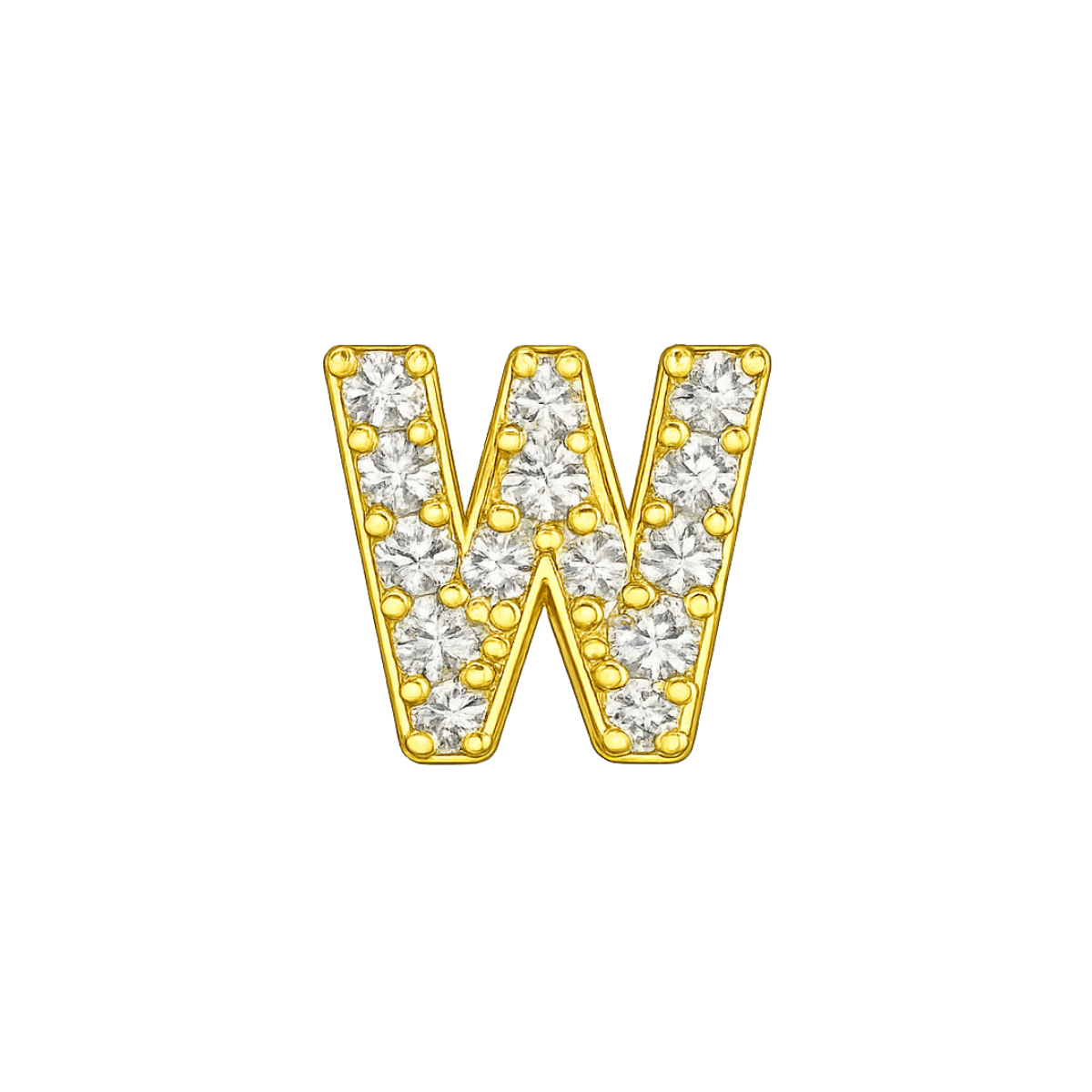 Charm W zirconium Gold