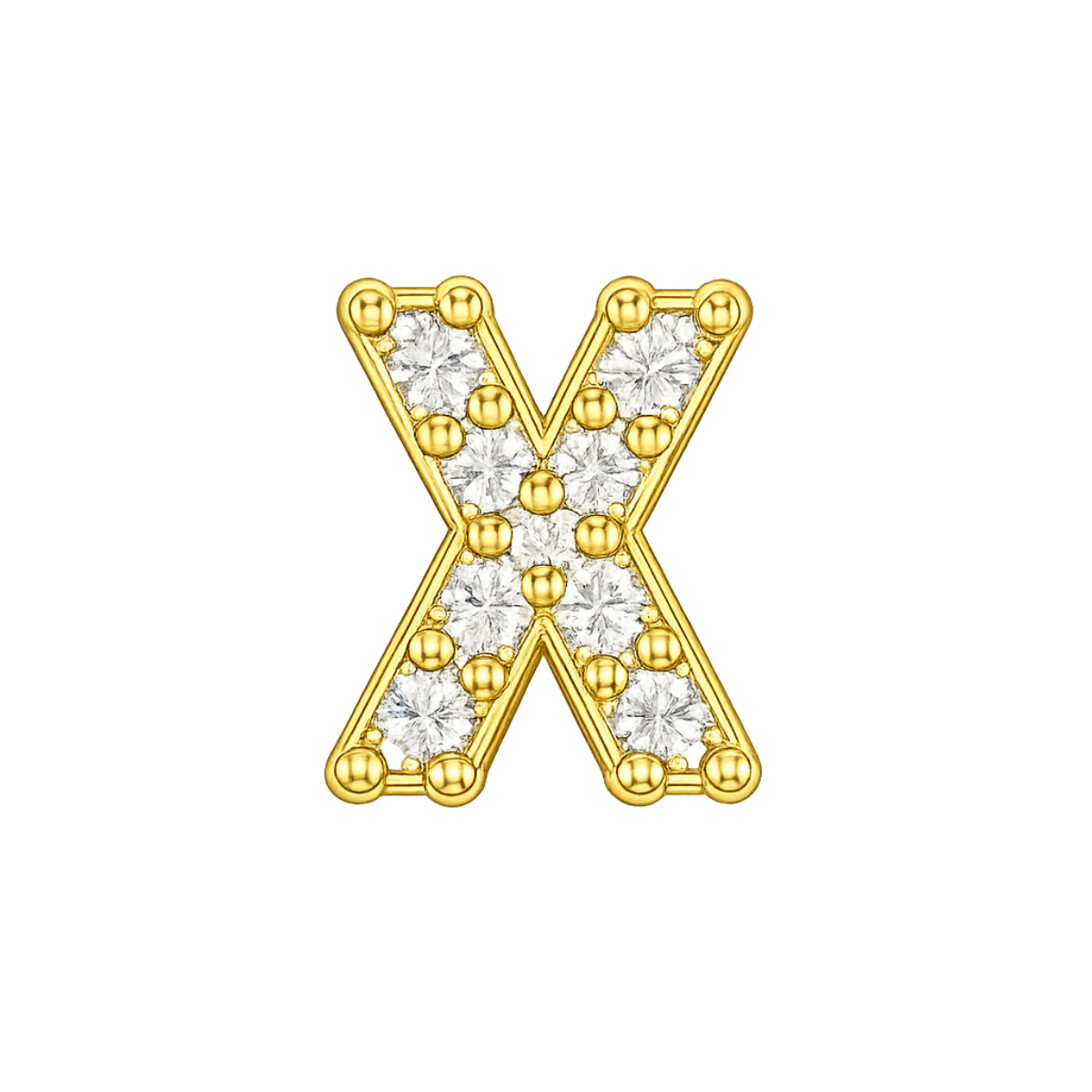 Charm X zirconium Gold