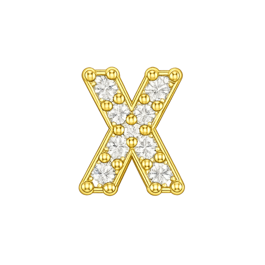 Charm X zirconium Gold
