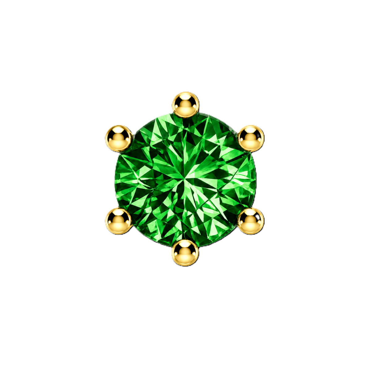 Charm EMERAUDE gold