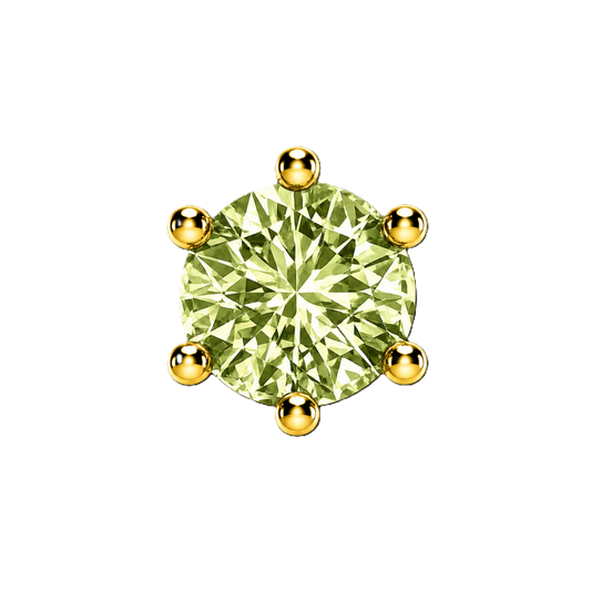 Charm PERIDOT gold