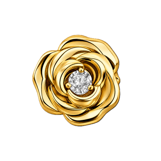 Charm ROSE et zirconium gold