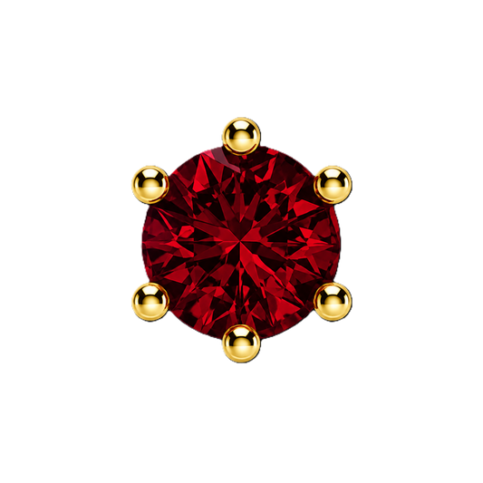 Charm RUBIS gold