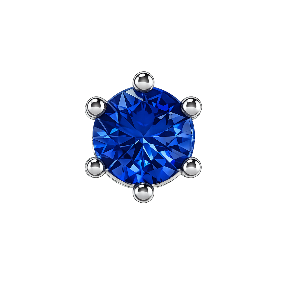 Charm SAPHIR BLEU silver