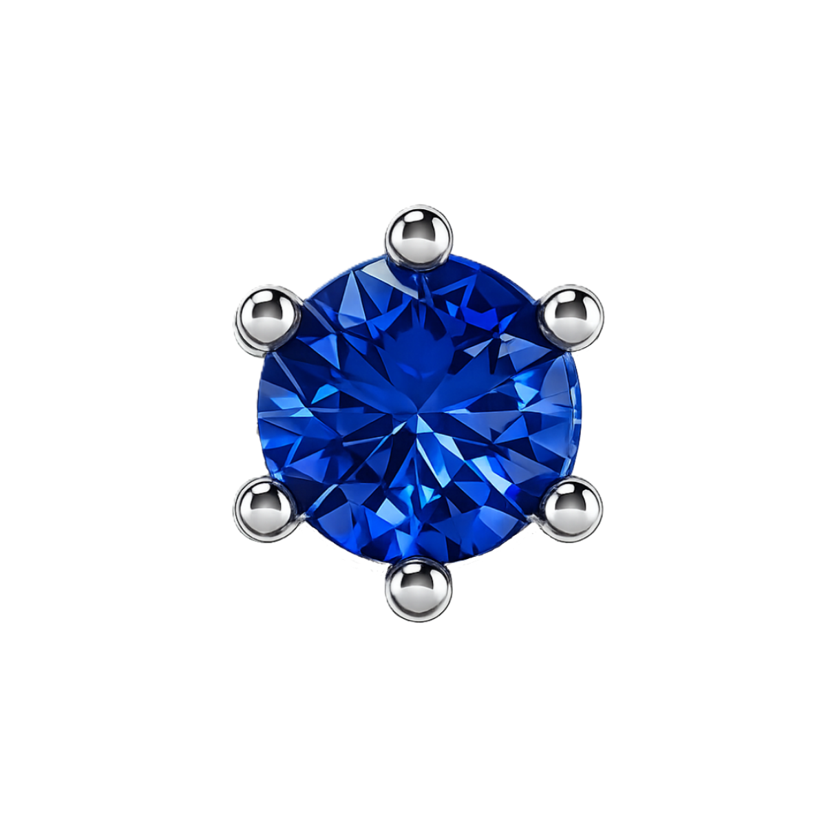 Charm SAPHIR BLEU silver
