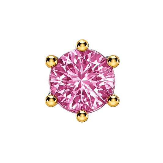 Charm TOPAZE ROSE gold